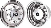 wheel simulator wheel cover or hubcap 19.5" for Accuride 28680