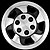 wheel cover or hubcap for chevy chevrolet and GM GMC style 12