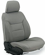 coverking leatherette seat cover grey
