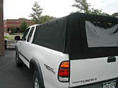 Softopper Retractable Canvas Truck Topper Camper Shell Tonneau Cover Truck Bed Cover