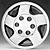 wheel cover or hubcap for chevy chevrolet and GM GMC style 6
