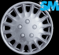 wheel cover or hubcap for cars, pickup trucks, vans, minivans and SUVs.