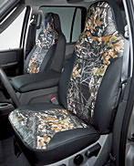 coverking leatherette seat covers real tree camoflage