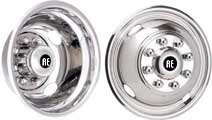 wheel simulator wheel cover or hubcap 19.5" for Accuride 28680