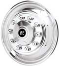 wheel cover
                      stainless steel 19.5