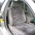 sheepskin seat
                      cover vest